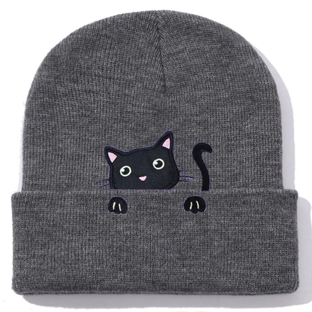 Vendita calda addensato cappello lavorato a maglia peluche caldo cappello invernale lavorato a maglia paraorecchie altamente elastici berretto teschio Unisex