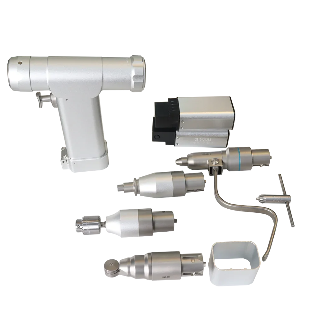 Electric Bone Drill Set With Battery For Surgical Hand Orthoped And Diagnostic Use