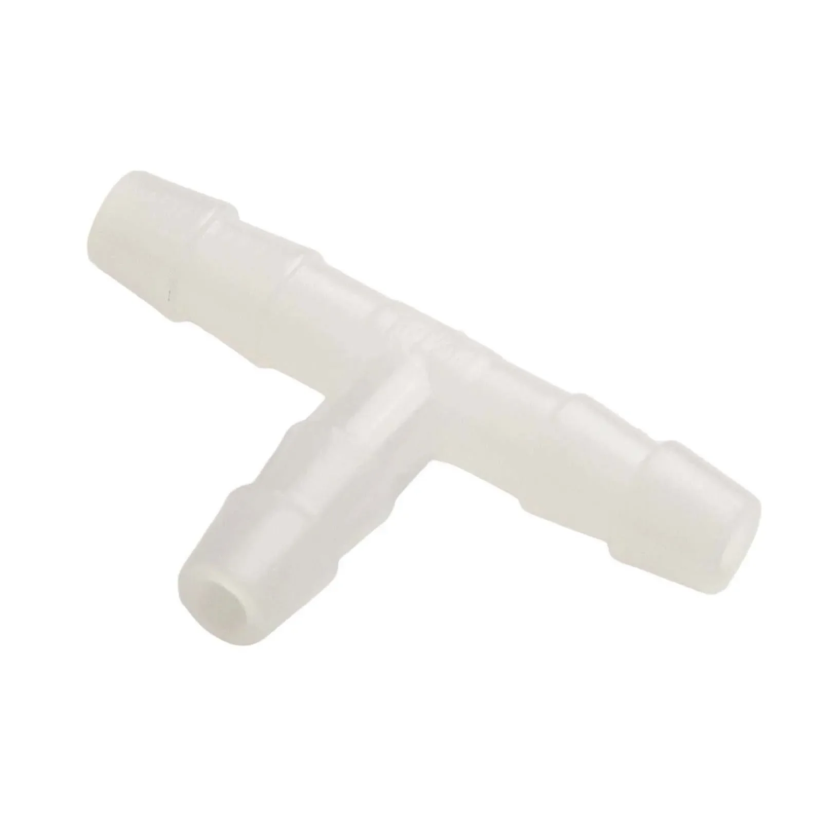 Tee Connector T-Hose Fittings Reducer Joint T-type Tee White 4-8mm Adapter Air Pump Aquarium Hose Connector Plastic Fittings