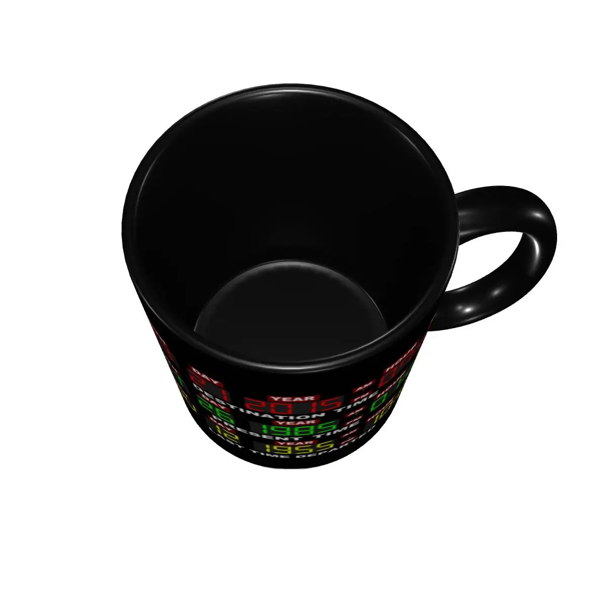 Personalized Time Circuits On Mug DIY Back To The Future Ceramic Milk Tea Coffee Cup 4