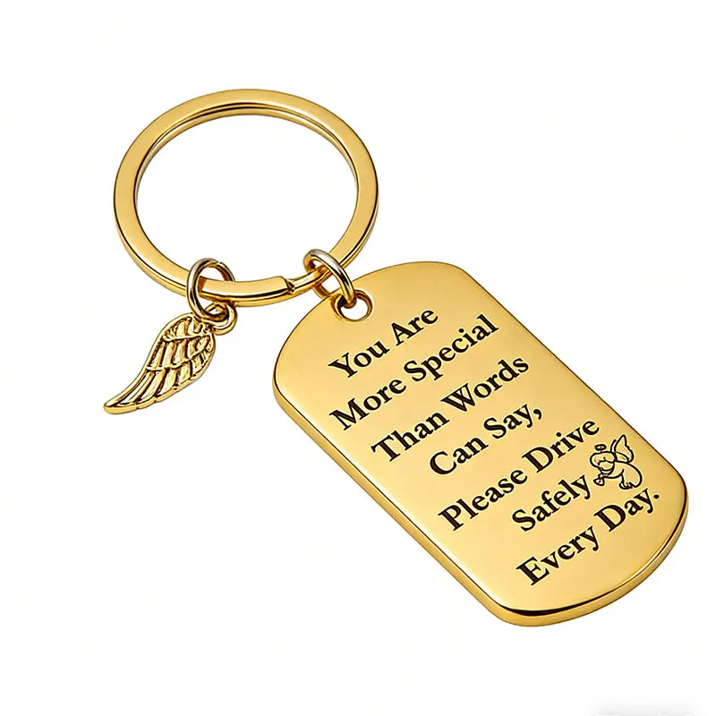 

Индивидуальные именные изображения и даты, брелок из нержавеющей стали, персонализированный кулон с перьями для мужчин и женщин, брелок для ключей, ювелирные изделия на день рождения, подарок Cu