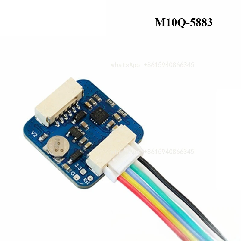 GNSS & COMPASS M10Q-5883 Crossover, Racing, Flight Control GPS