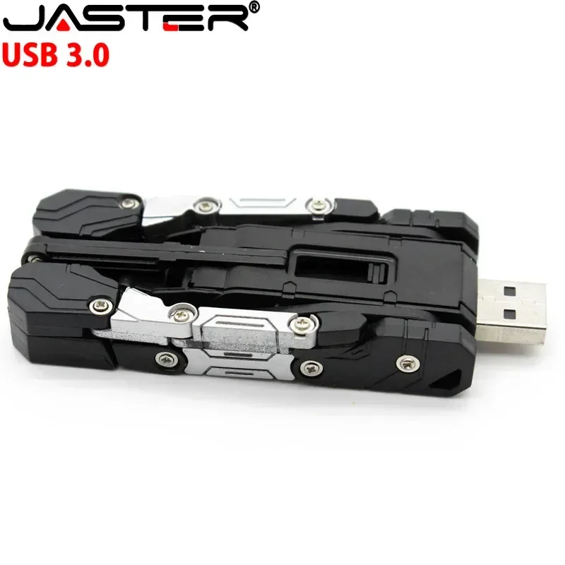 Transformers Plastic USB 3.0 Flash Drive 4G 8GB 16GB 32GB 64GB 128GB High Speed Pen Drives Creativity Memory Stick Real Capacity