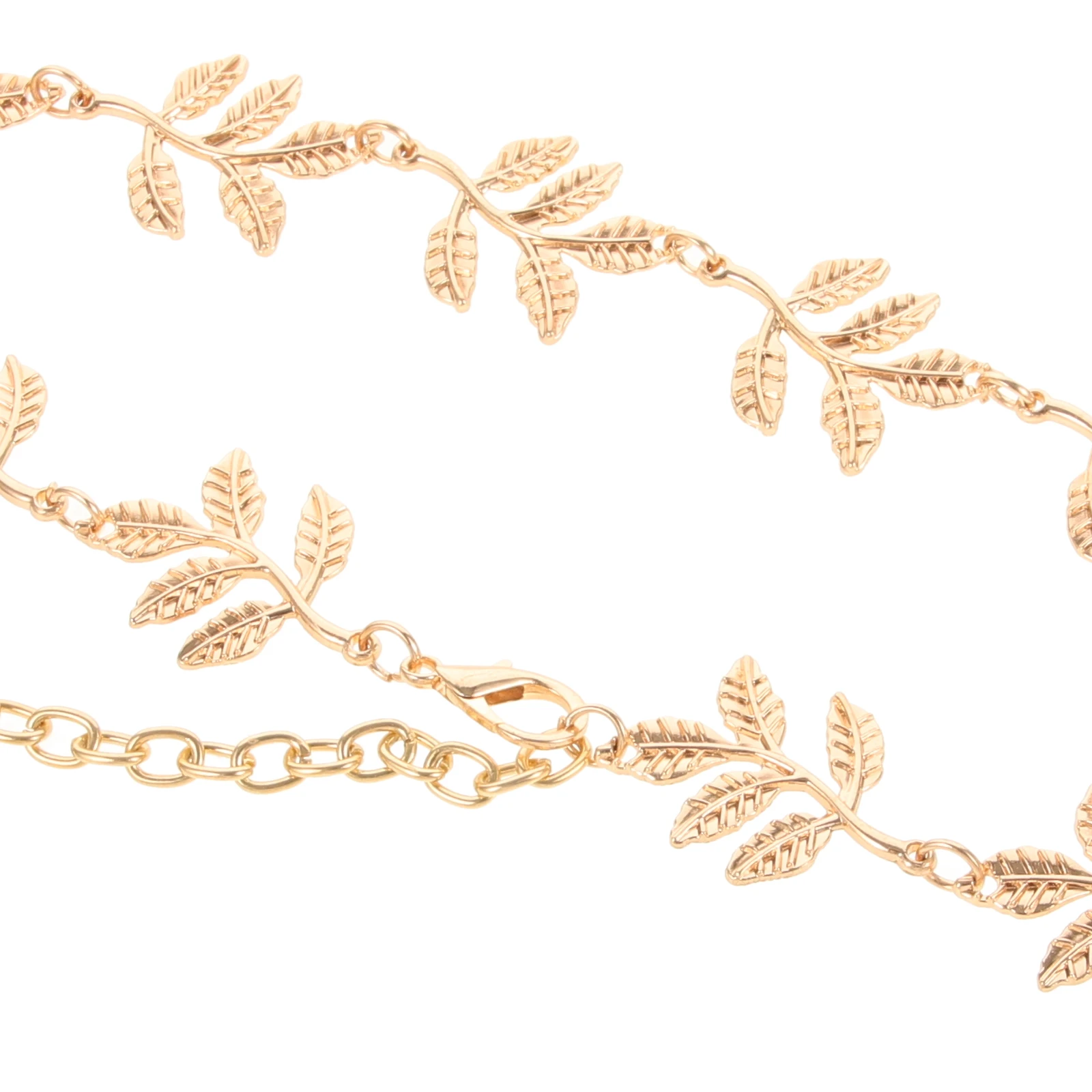 

Metal Waist Chain Golden Leaf Belly Jewelry for Women Fashion Accessories Beach Party Dress Ornament Belt Body Chains