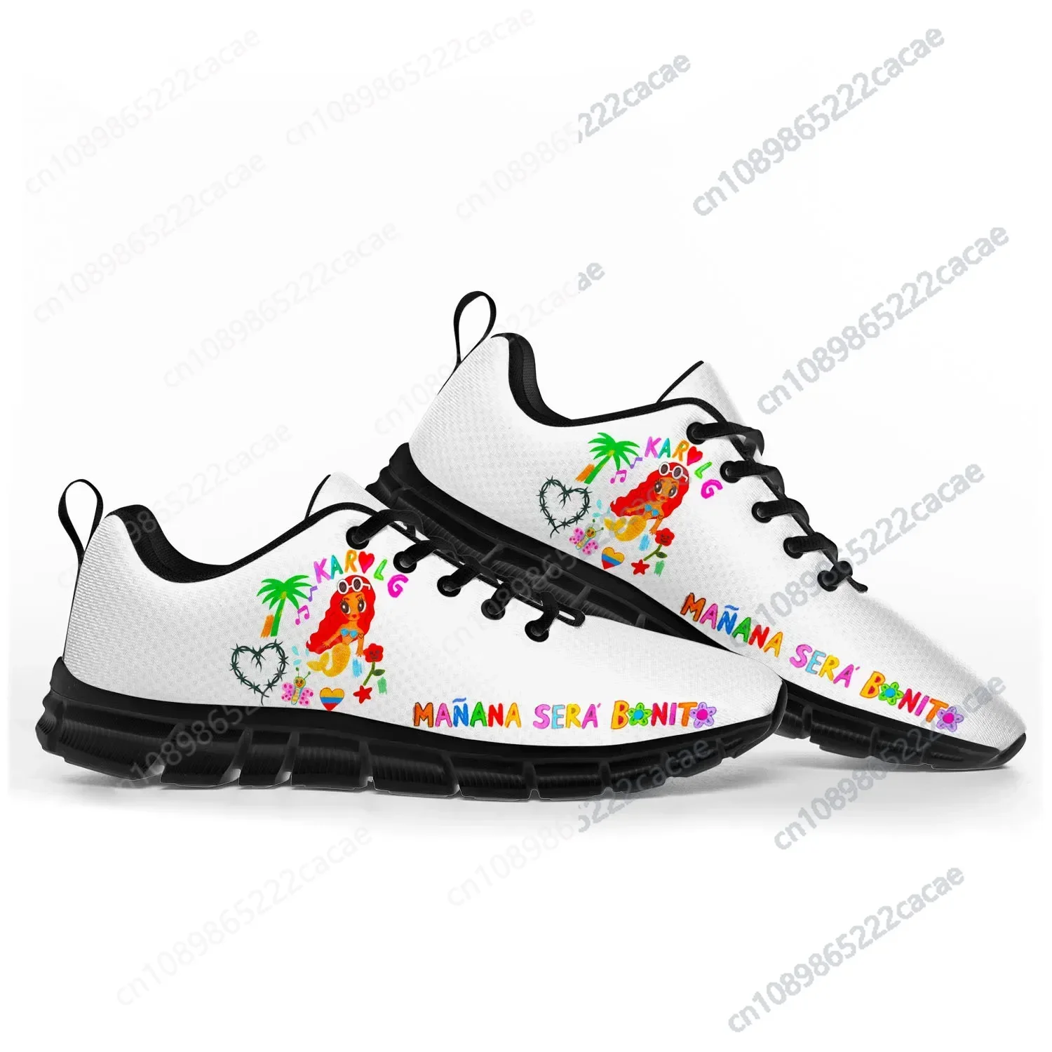 

Mañana Será Bonito Karol G Pop Sports Shoes Mens Womens Teenager Kids Children Sneakers Casual Custom High Quality Couple Shoes