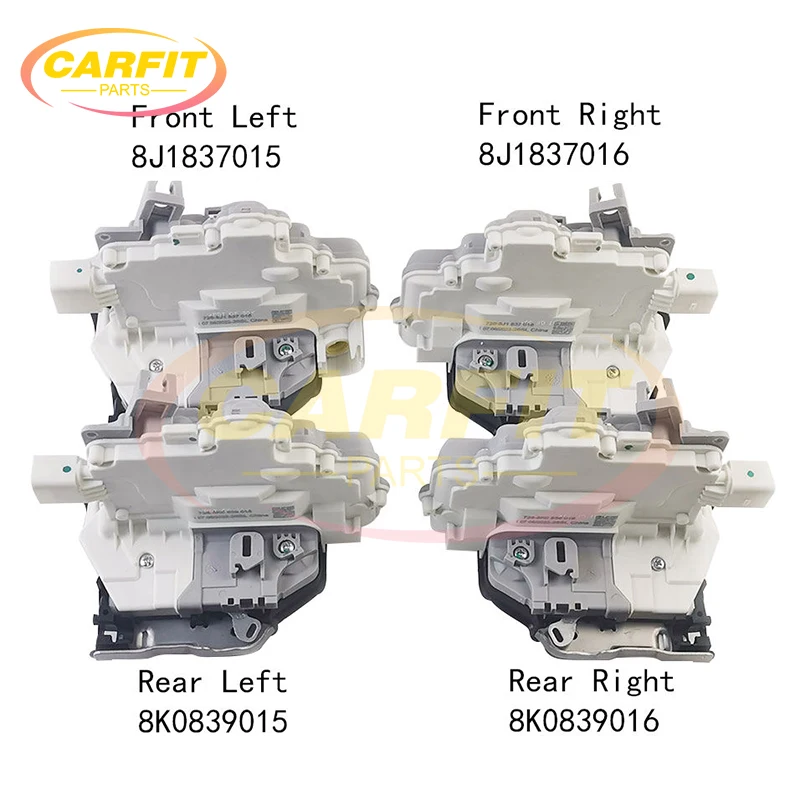 

OEM 8K 0839016 8К 0839015 8J 1837016 8J 1837015 Привод замка дверной защелки для Audi A4 A5 Q3 Q5 Q7 TT VW Passat B6 Touareg автозапчасти