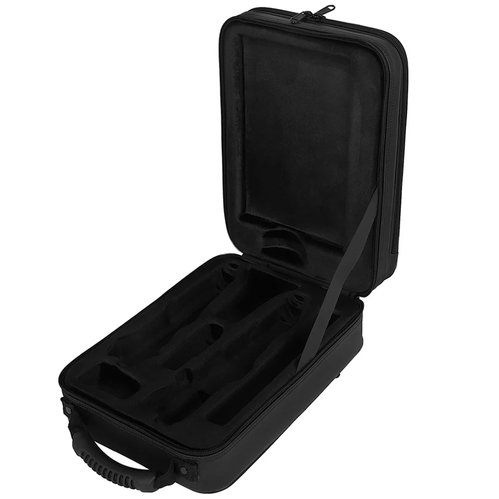 Clarinet Backpack Containers Pu Backpacks Pouch Instrument for Case with Zipper Square Box Music