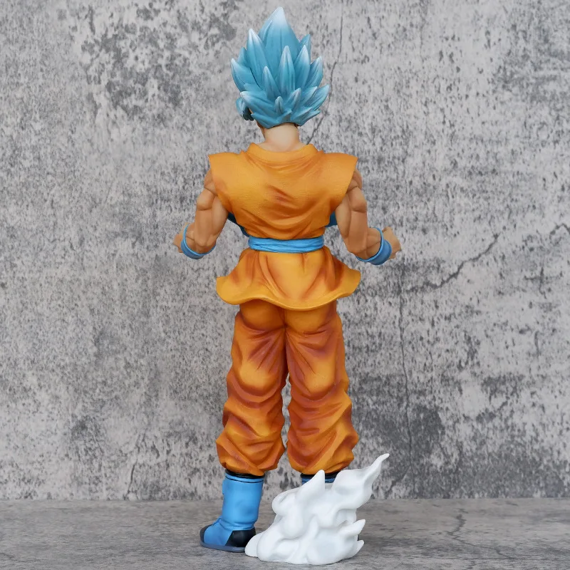 30cm Dragon Ball Z Son Goku Ssgss Pvc Anime figura de acción Super Saiyan estatuilla coleccionable decoración juguetes regalo estatua modelo muñeca