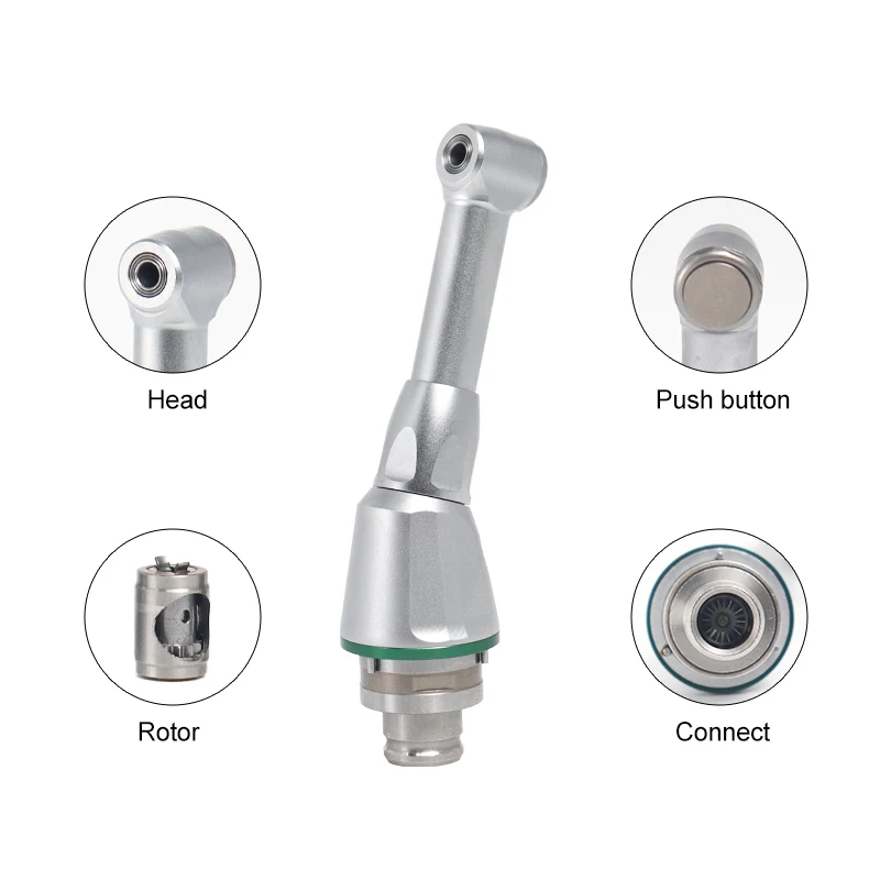 Dental Reduction 16:1 Contra Angle Head Part for Wireless Endo Motor Handpiece Cartridge Rotor Shaft