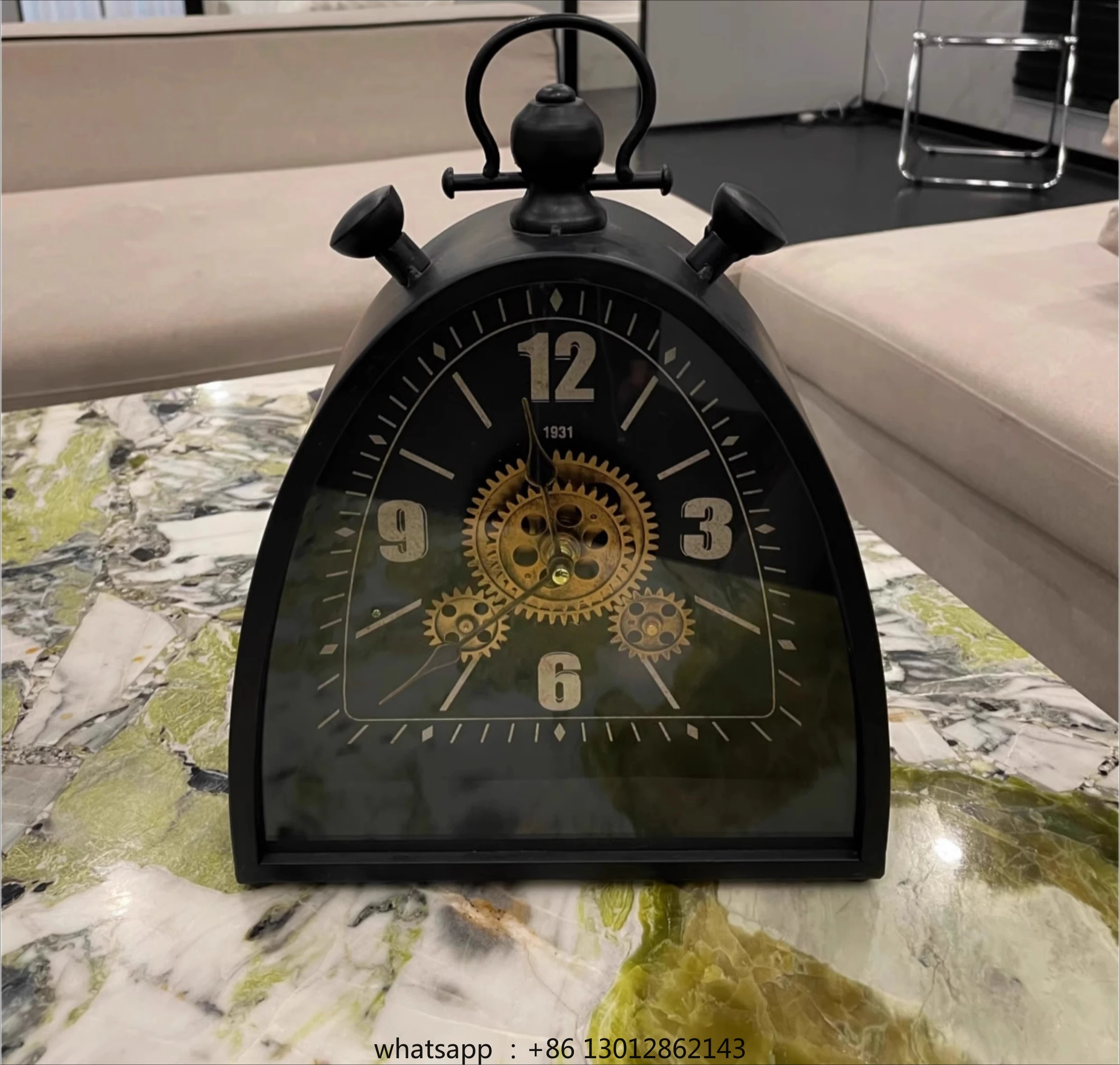 

Легкие роскошные настольные часы, художественные креативные украшения, часы High Sense