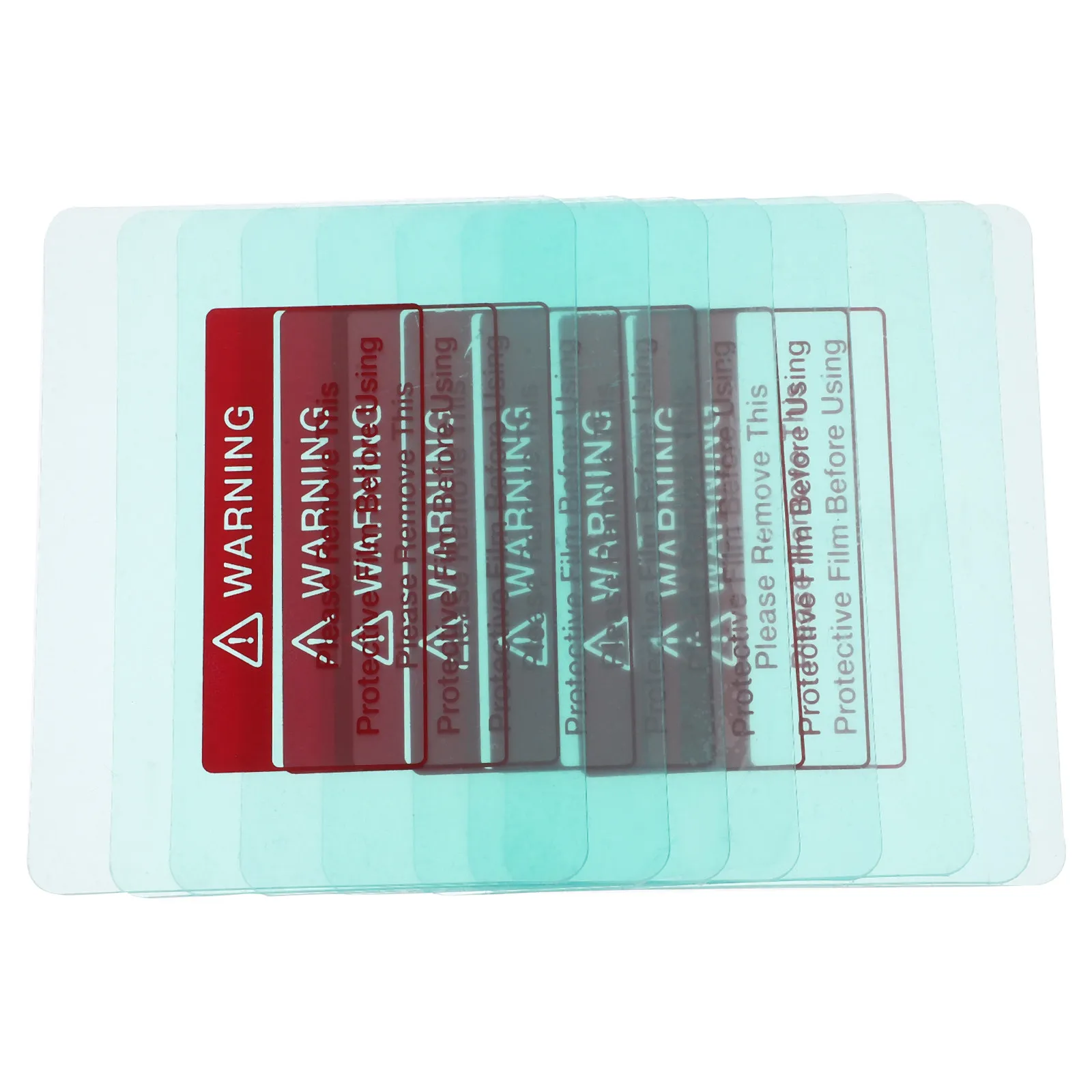 10Pcs Clear Auto Darkening Welding Lens Protector Solar Powered Hd Filter Shield for Welding Hood Replacement Protective