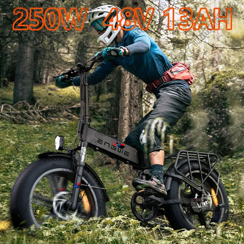 Electric Bike ENGWE ENGINE X 48V13AH 20*4.0 fat Tire E-Bike 250-750W Powerful Motor electric Bicycle 25-45KM/H Mountain Ebike