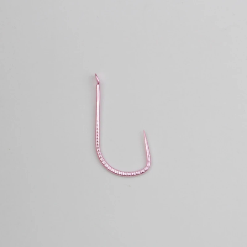 New Kanto hook bulk long handle barb free carbon steel competitive black pit carp fishing hook set
