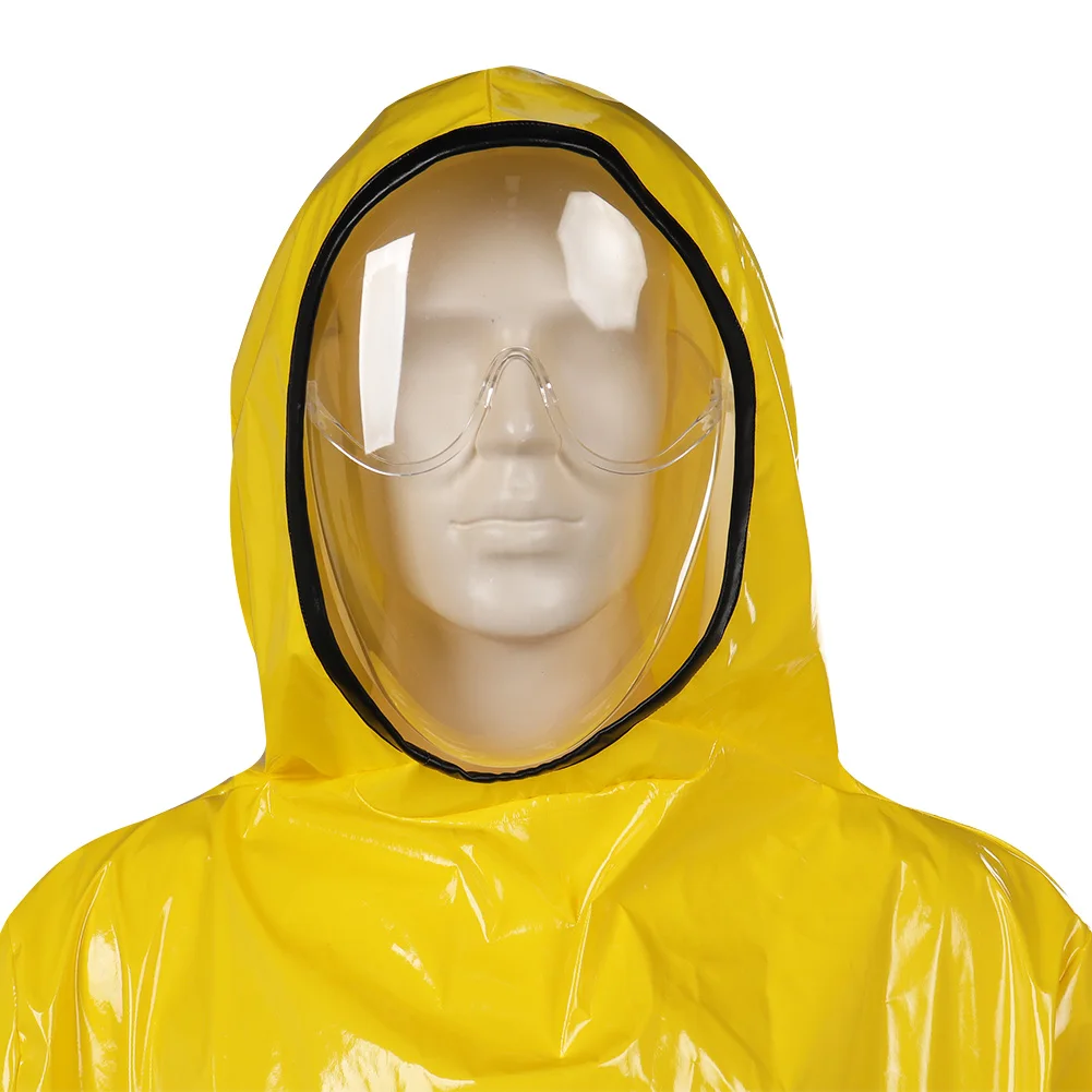 Short Film The Backrooms Cosplay Costume Disguise Wanderer Fantasia Adult Men Fantasy Halloween Carnival Party Clothes Male view 3
