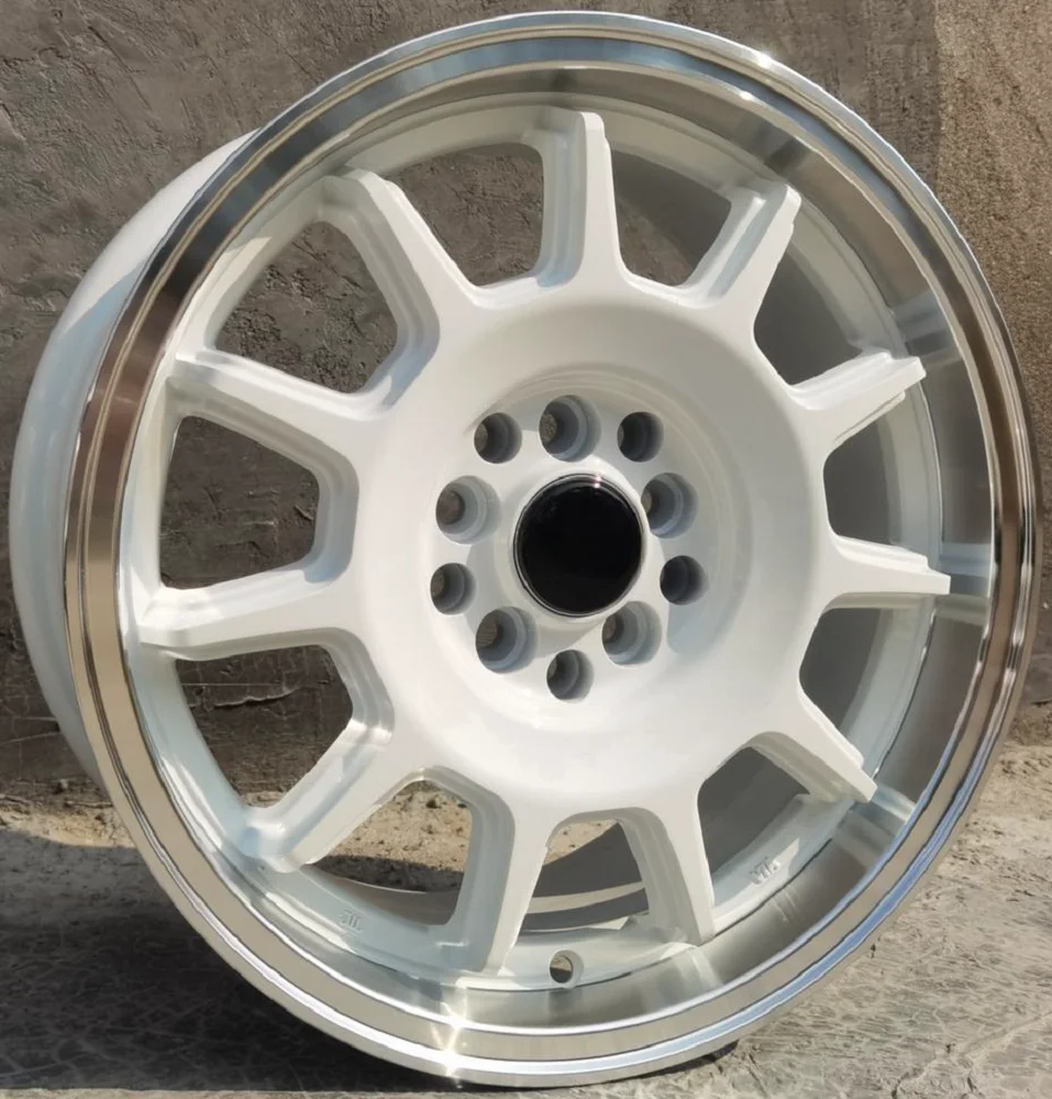 

White 16 Inch 4x100 4x114.3 5x100 5x114.3 Car Alloy Wheel Rims Fit For Suzuki Swift Honda S2000 Toyota Camry RAV4 Corona Yaris