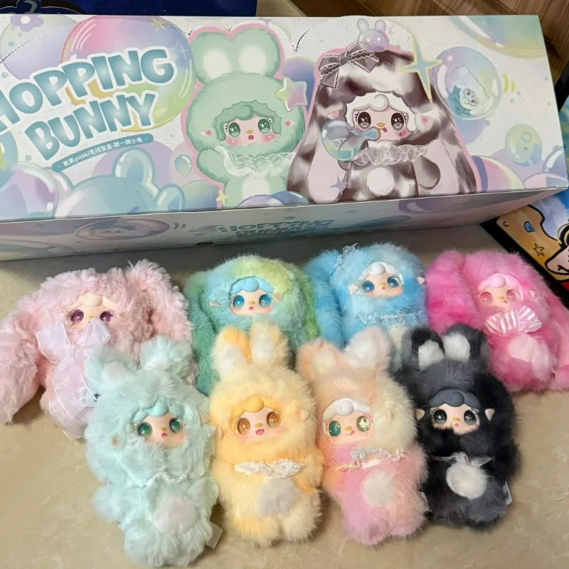

Yooki Hopping Bunny Series Blind Box Cute Anime Figure Doll Mystery Box Fashion Pendant Desktop Collect Kawaii Ornament Toy Gift
