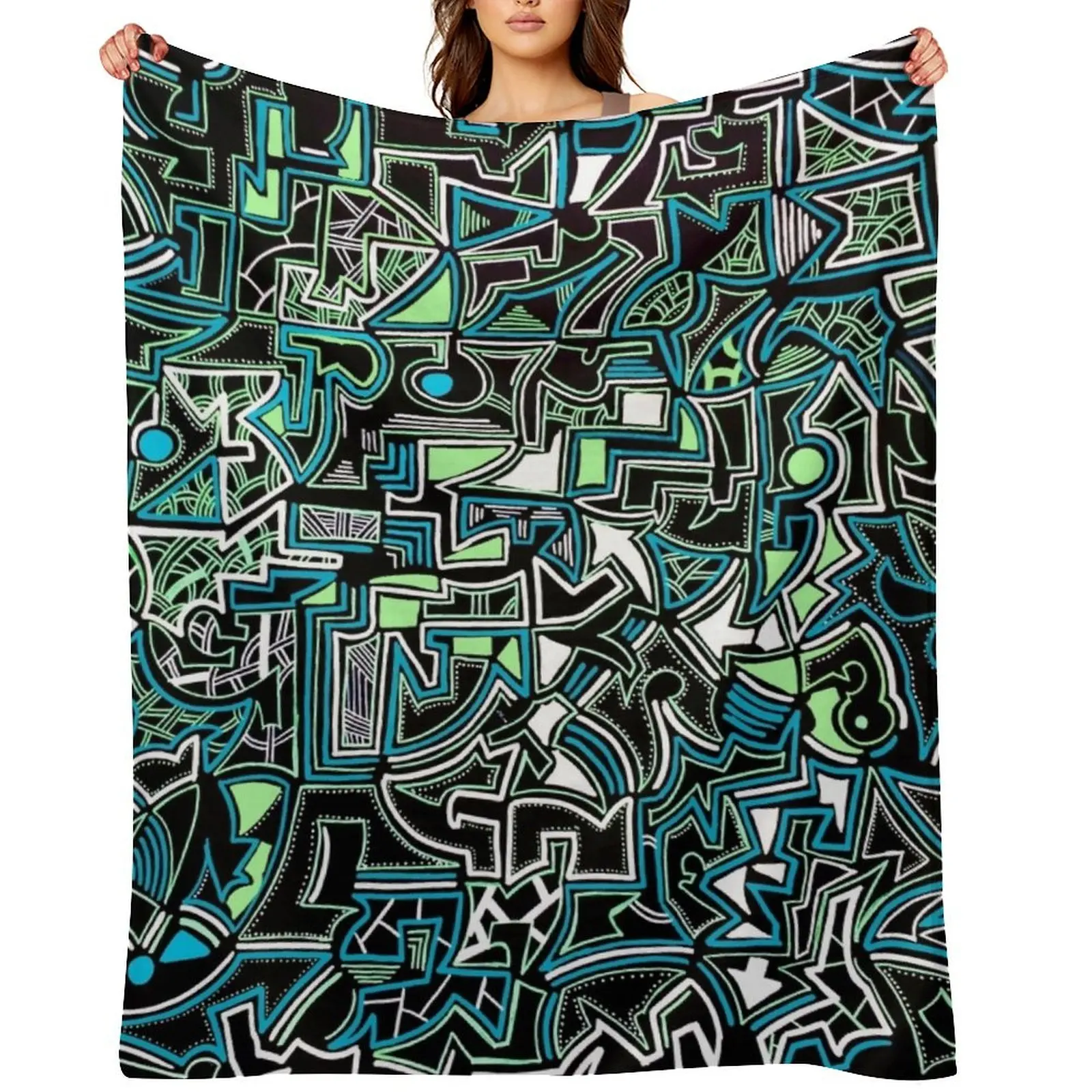 

the green Throw Blanket Sofa Throw Personalized Gift valentine gift ideas blankets and throws Blankets