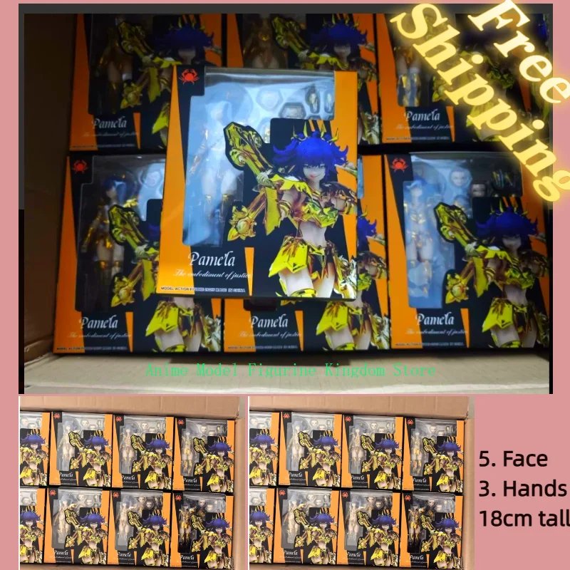 

В наличии: Фигурка Great Toys/GT Saint Seiya Myth Cloth EX Cancer Pamela Holy Contract, Женские Рыцари Зодиака, 18 см