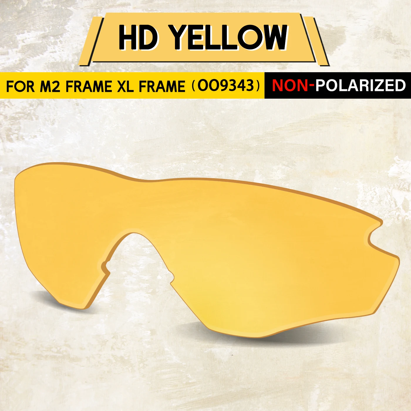 

Premium Polarized Replacement Lenses for Oakley M2 Frame XL OO9343 Sunglasses –100% UV Protection