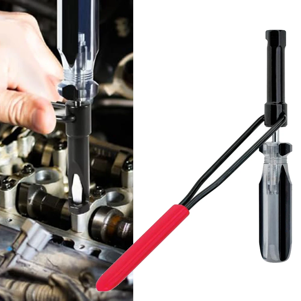 Slotted Valve Adjustment Tool with 10mm Nut Compatibility for Honda Nissan User Friendly Design for Easy Operation