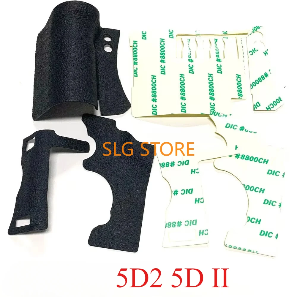 Nuovo Un Set di Corpo Impugnatura Laterale Pollice Copertura In Gomma per Canon EOS R EOSR 5D2 5DII 5D3 5D4 5D IV 6D 6D2 6DII 60D 600D 5DS 5DSR