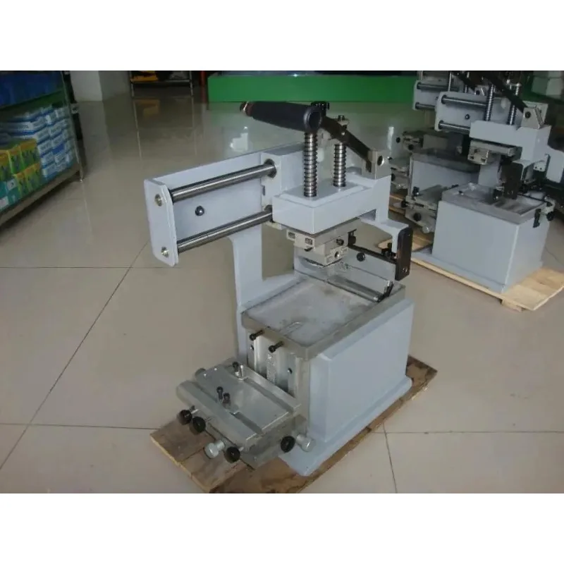 1PC Manual Pad Printing Equipment Company Logo Printer Machinery Single Color Oil Stamping Printer Design Die Board Pad Head