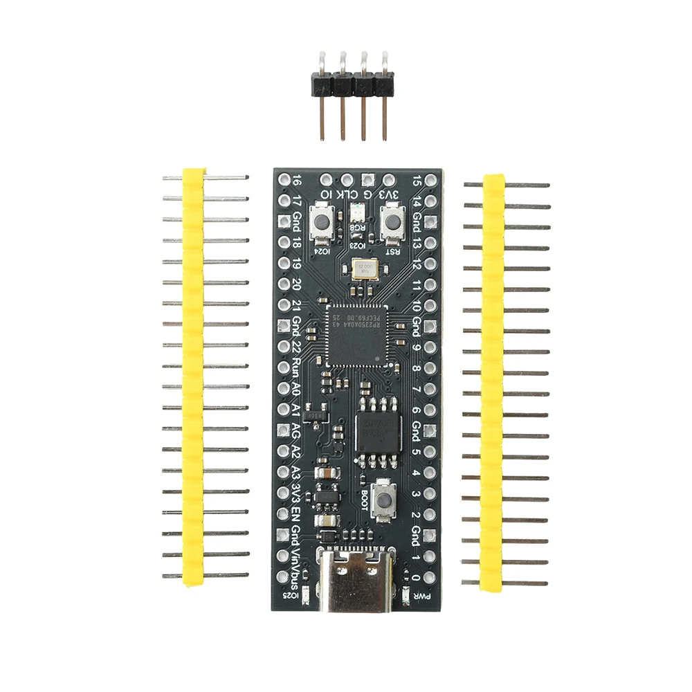 RP2350A Dual Architecture MCU Board 150MHz High Speed Low Power Programmable IO Support MicroPython RISC-V Cortex M33