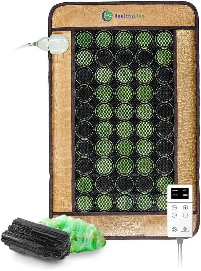 

Мягкий сетчатый инфракрасный греющий коврик Inframat Pro с нефритом и турмалином (средний размер)