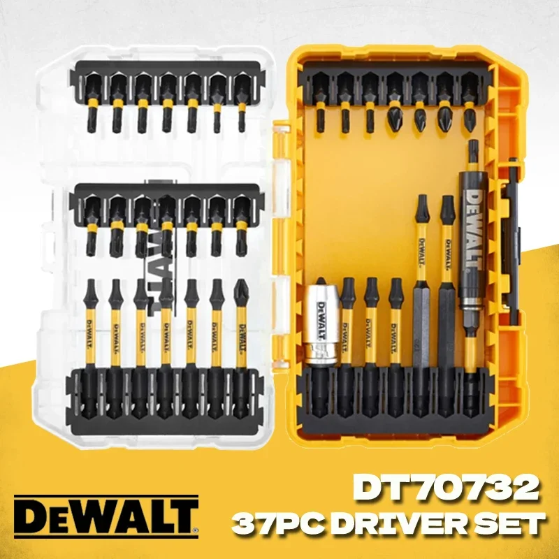 DEWALT DT70732T-QZ 37Pcs FLEXTORQ Screw Driving Set Screwdriver Bits Drill Set For Impact Driver Set Power tool Accessories