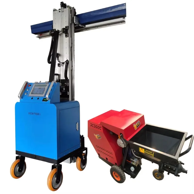 Free Shipping Rendering Plastering Machines Multi-Functional Commercial Automatic Wall Cement Plastering Machine for Sale