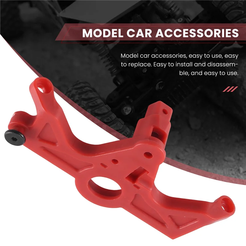 Suporte de montagem de motor de nylon at12 para 1/10 traxxas slash ferrugem 4x4 vxl hq727 remo rc peças de atualização de carro