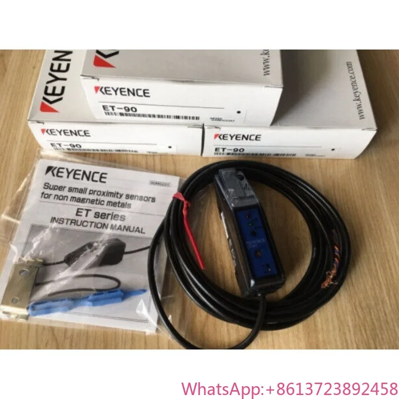 

1 шт. новый оптоволоконный усилитель-датчик Keyence ET-90 ET90 в коробке # моу-кью
