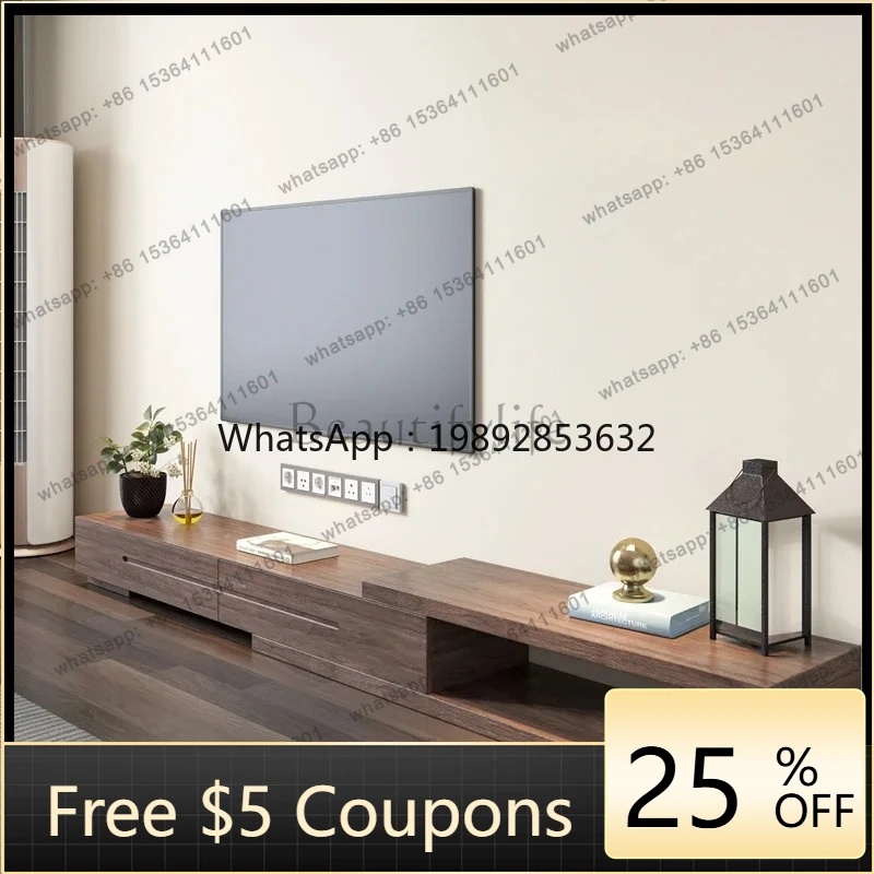 

FF Cabinets Tv Stands Living Room Modern Luxury Movies Wood Tv Table Designer Minimalist Muebles