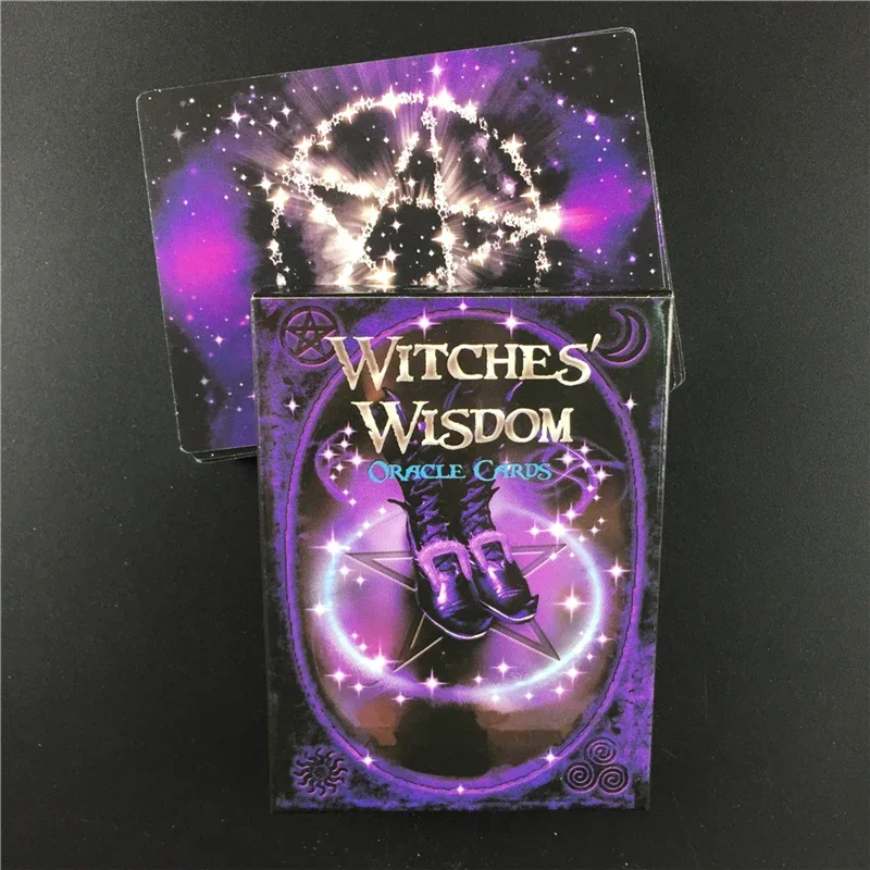 Hot Sell  Witches Wisdom Oracle Cards  Board Deck Games Playing For Party  in High Quality