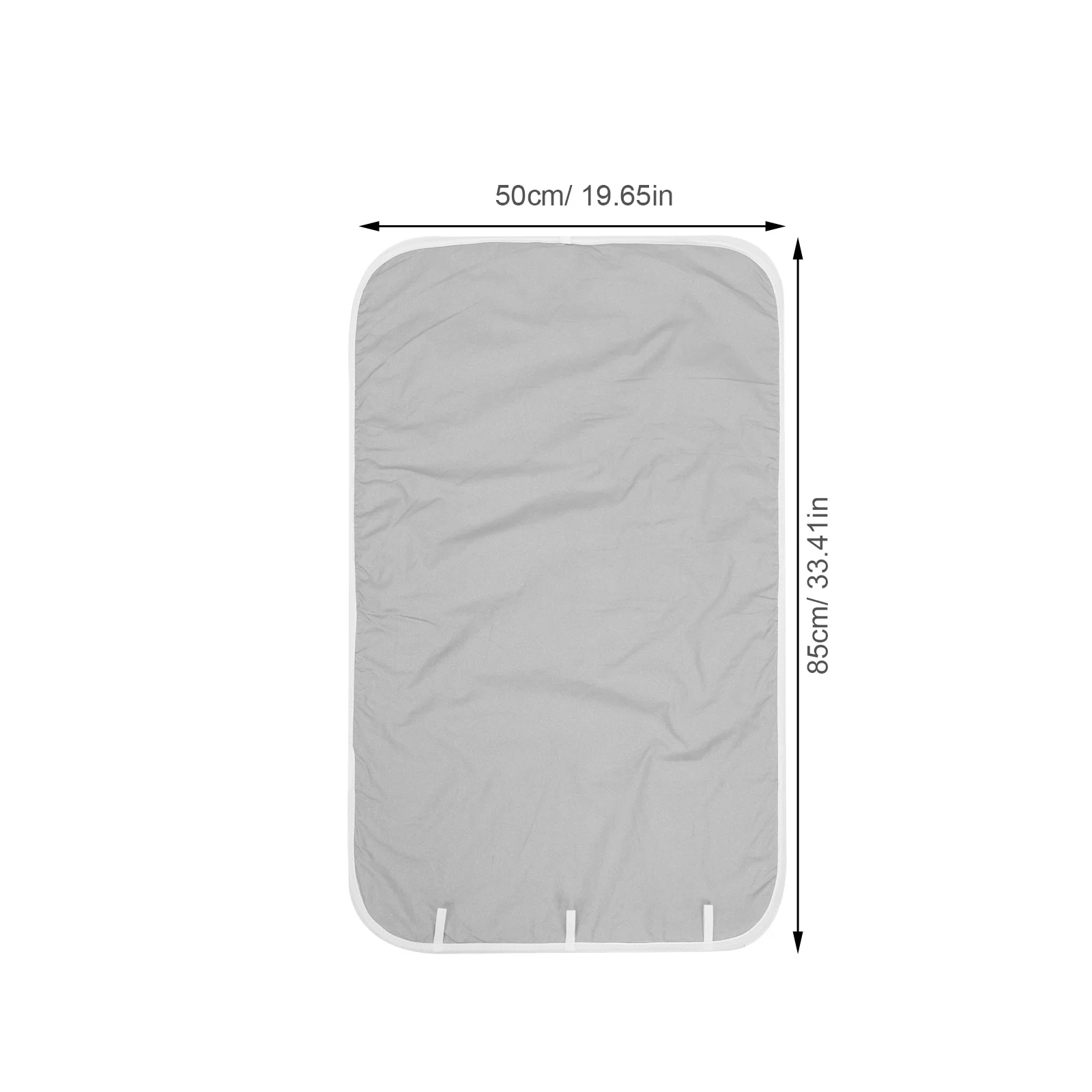 Portable Heat-Resistant Ironing Mat 85x50x0.5cm Foldable Tabletop Design for Travel Home Use Protective High Temperature
