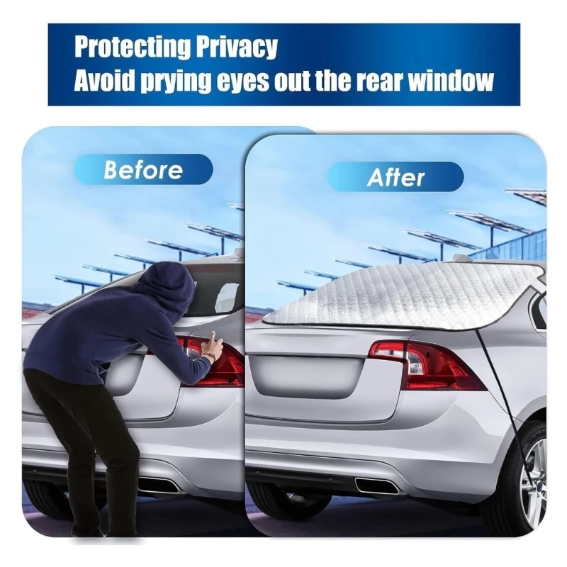 Constant Rear Windshield Protect Worldwide SUVs Trucks Heat Cold Barrier