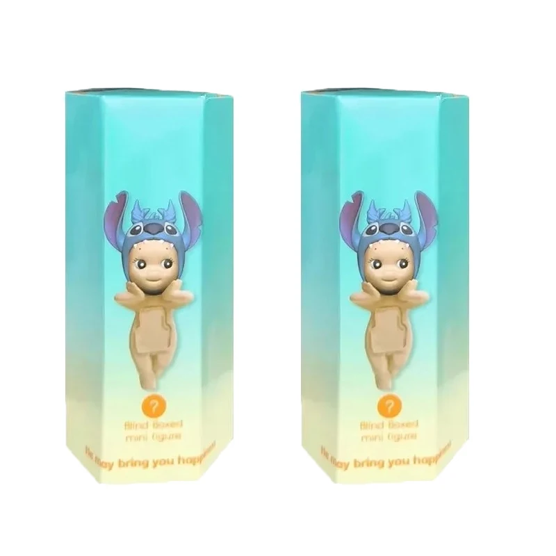 S Angel Stitch Series Blind Box personaggio Kawaii Cartoon Surprise Box Toy Regali per bambini Stitch Blind Box Regali di Natale
