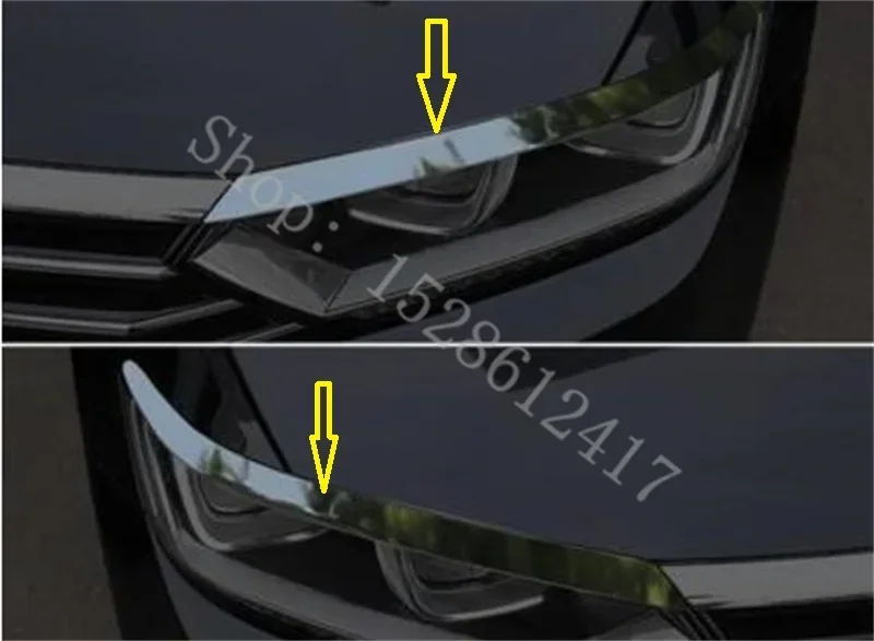 CAR ACCESSORIES FOR VW/VOLKSWAGEN PASSAT B8 FRONT HOOD BONNET GRILL LIP MOLDING COVER TRIM BAR GARNISH STYLING 2017 2018 -2023