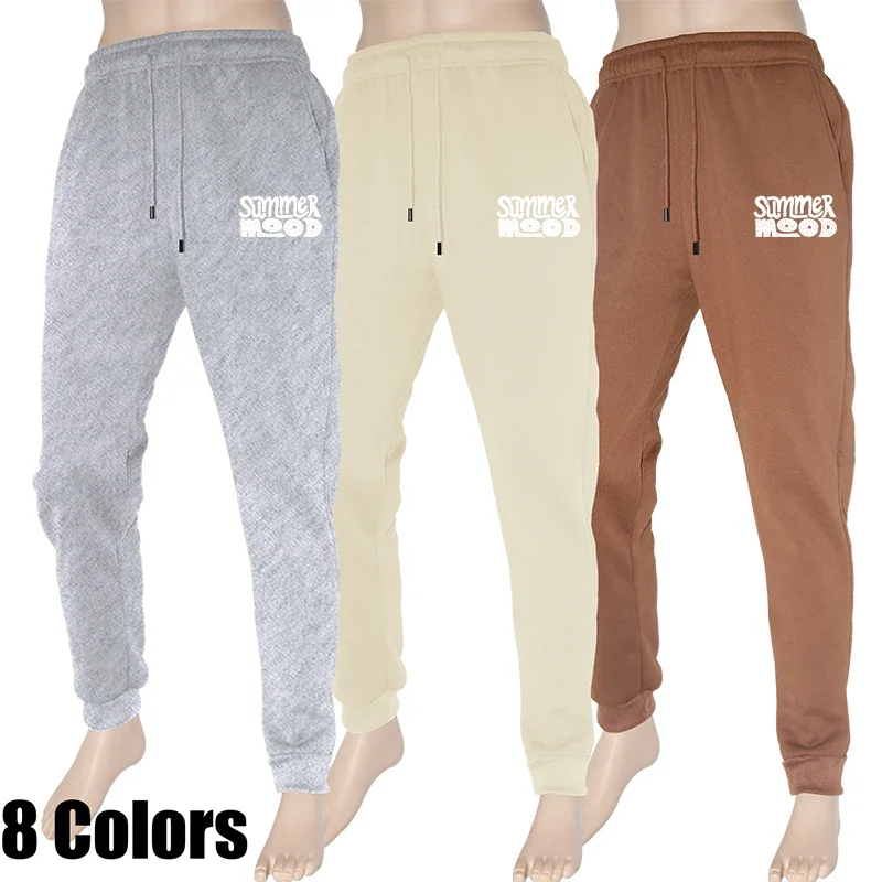 

Printed Men's Running Joggers Breathable Fitness Sweatpants for Running Casual Sport Gym Trousers for Men and Women