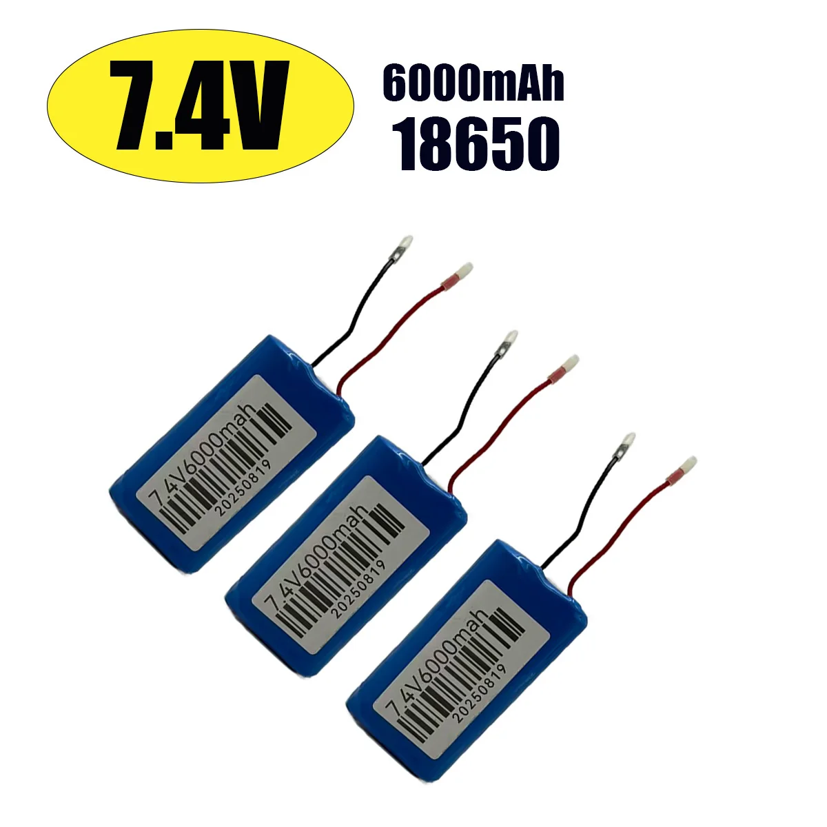 

7.4V6ah18650 rechargeable lipo battery with Charger for T188 T888 2011-5 Remote Control toys Fish Finder Fishing Bait Boat Parts