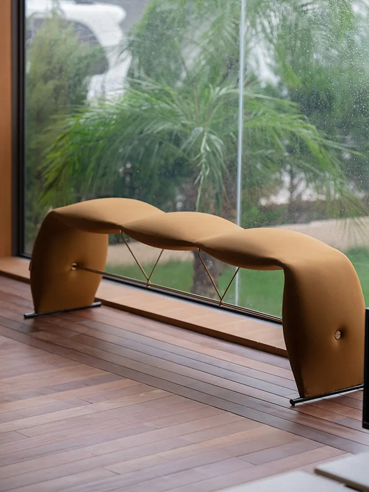 Bench shoe change stool bedside stool door home light luxury high sense