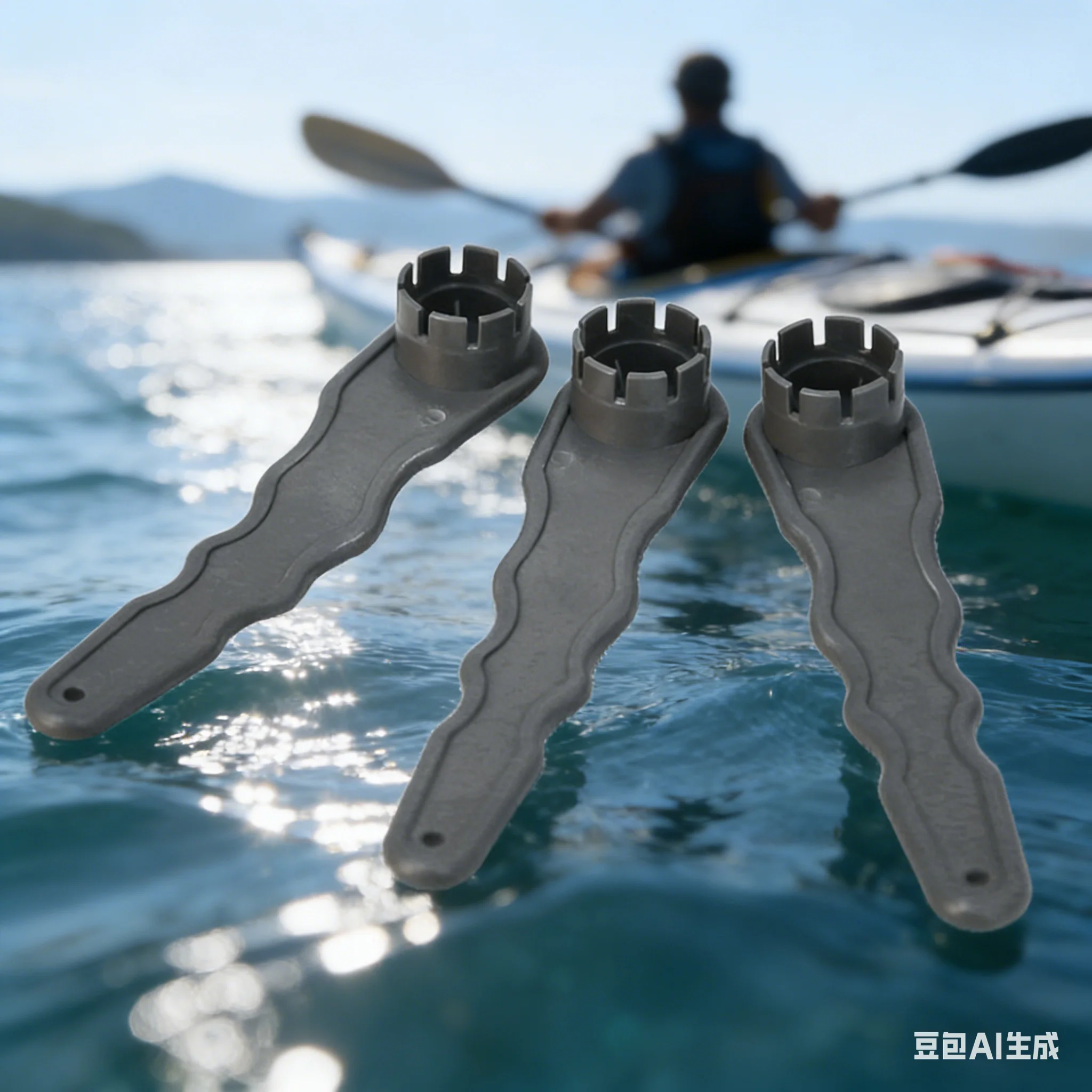 1pc Kayaking Valve Wrench 8 Hole Nylon Spiral Spanner For Inflatable Boat Paddleboard Tightening Wrench Replace Accessories