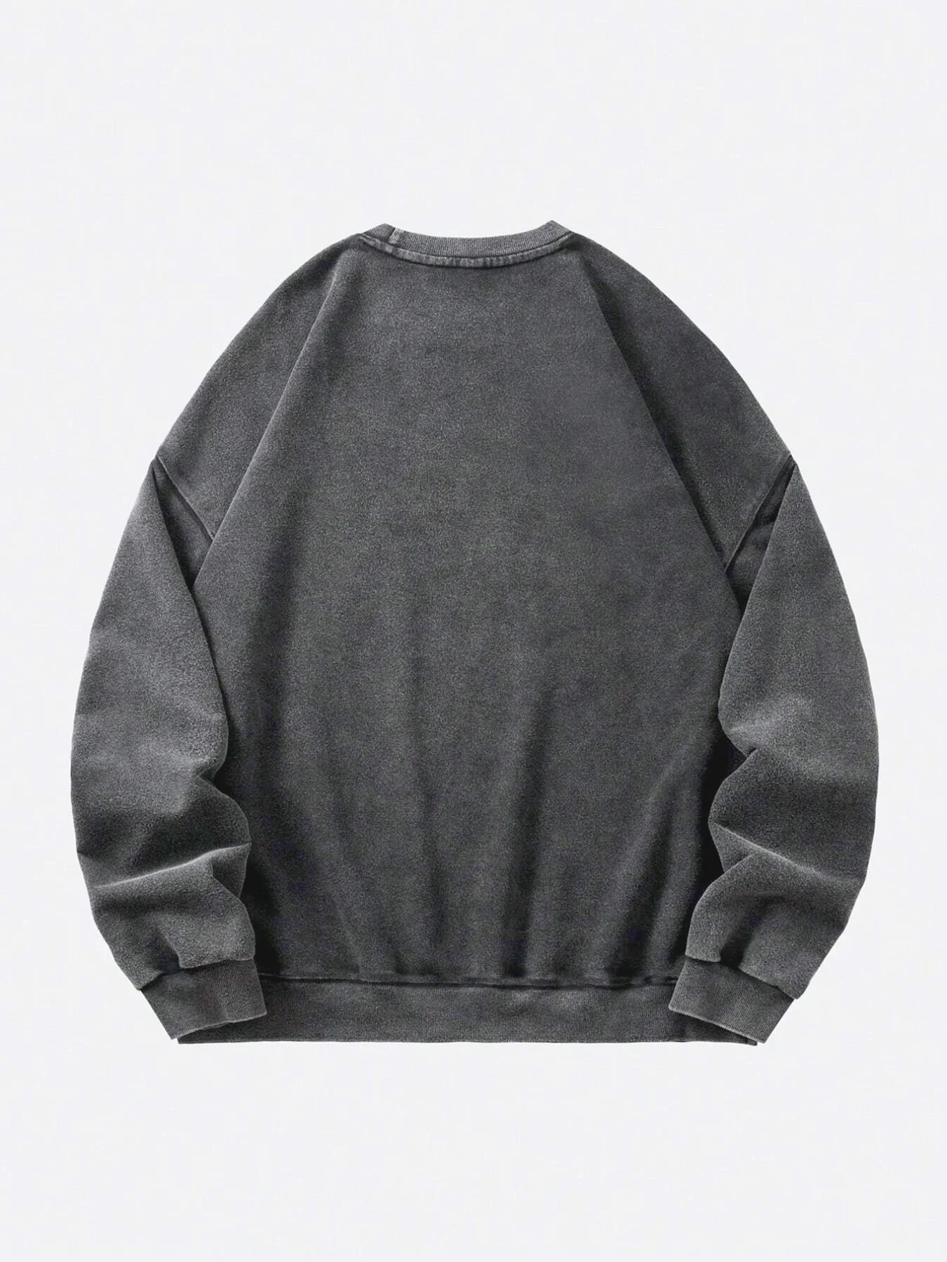 Women's Vintage Christmas Sweatshirt - Dark Grey/black Retro Holiday Pullover with Merry Christmas Text, Oversized Fit for Fall