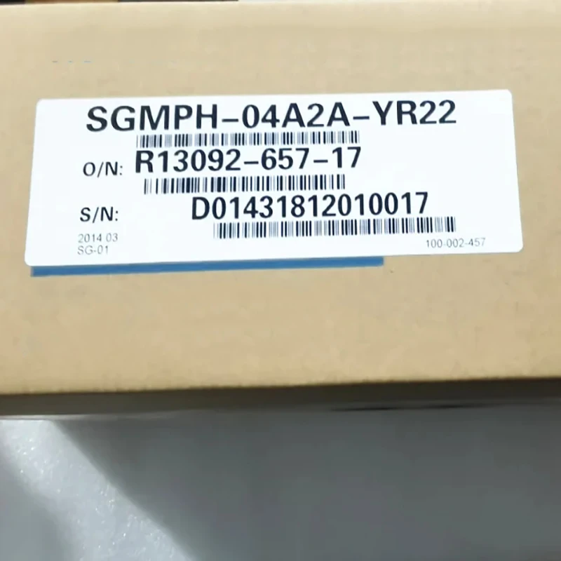 

AC Servo Motor SGMPH-04A2A-YR22