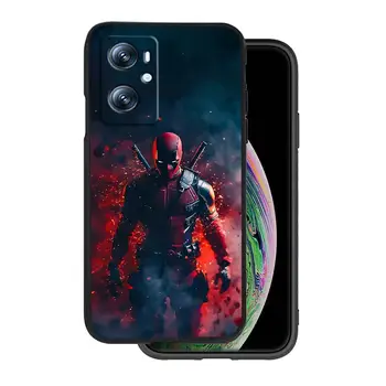 Pouzdro na telefon Iron Man Deadpool Wolverine pro OPPO Reno 7 A96 A40 A58 5 6 Realme GT A74 A78 Neo2 A74 A78 Find X5 X3 X7 X8 Černé 10 nejlepší prodej OPPO Find X5 - №4