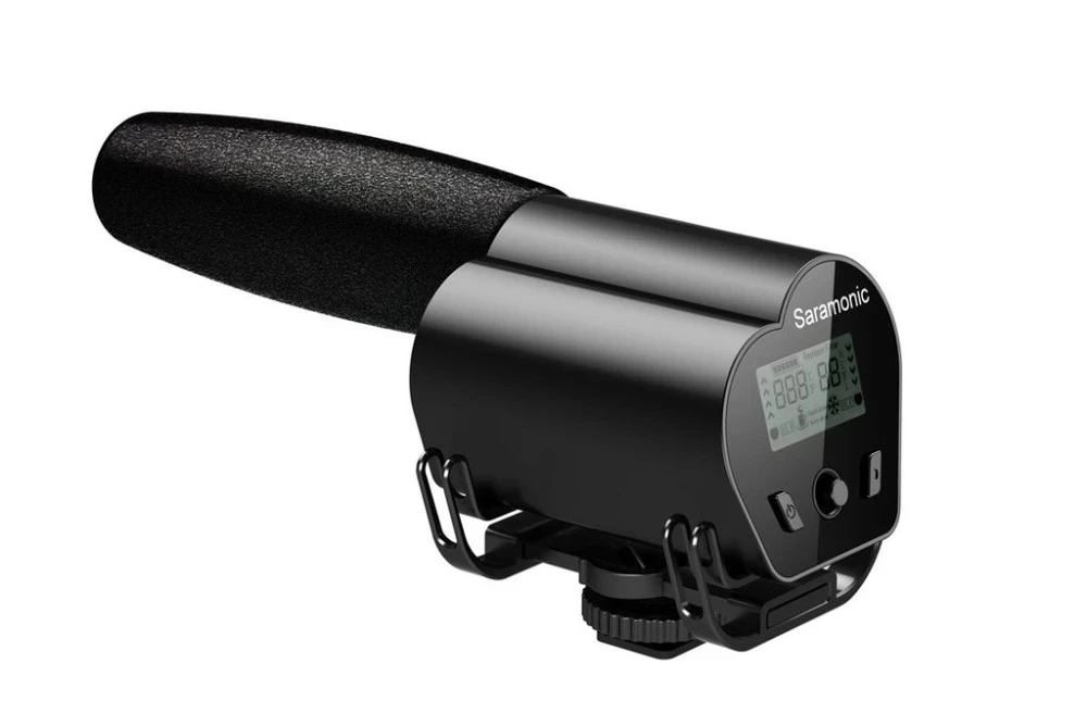 Saramonic Vmic Recorder On-Camera Microphone with Built-In Audio Recorder for DSLRs, Mirrorless and Video Cameras view 2