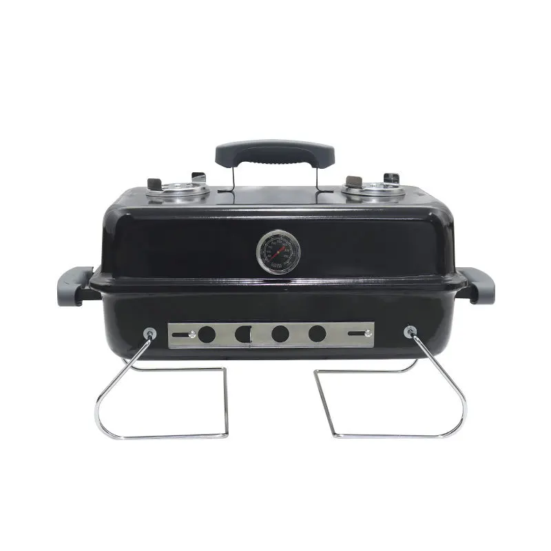 

Custom folding legs portable outdoor picnic table grill household portable barbecue grill folding barbecue grill