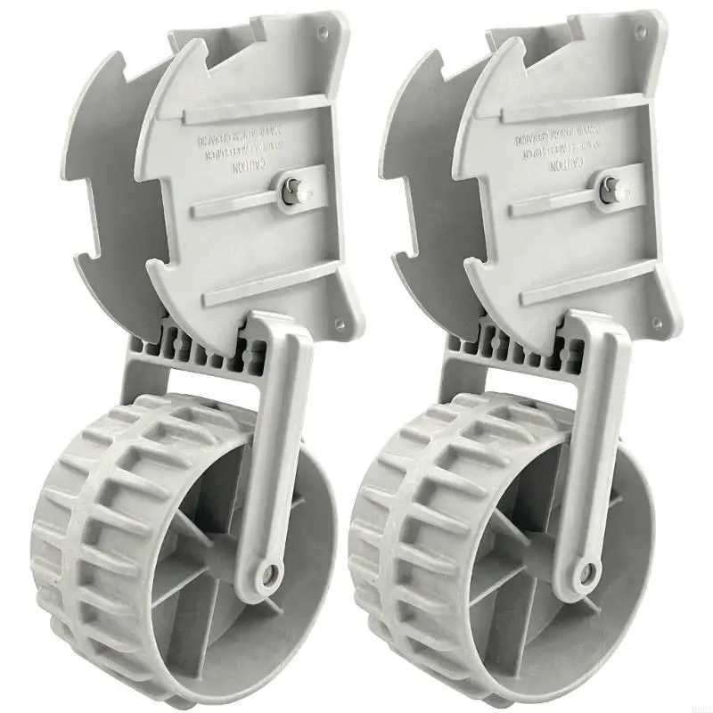 

Pair Marine Grade Boat Trolley Corrosion Resistant Launching Wheel for Easy Transport On Shore & Water Environments H9EE
