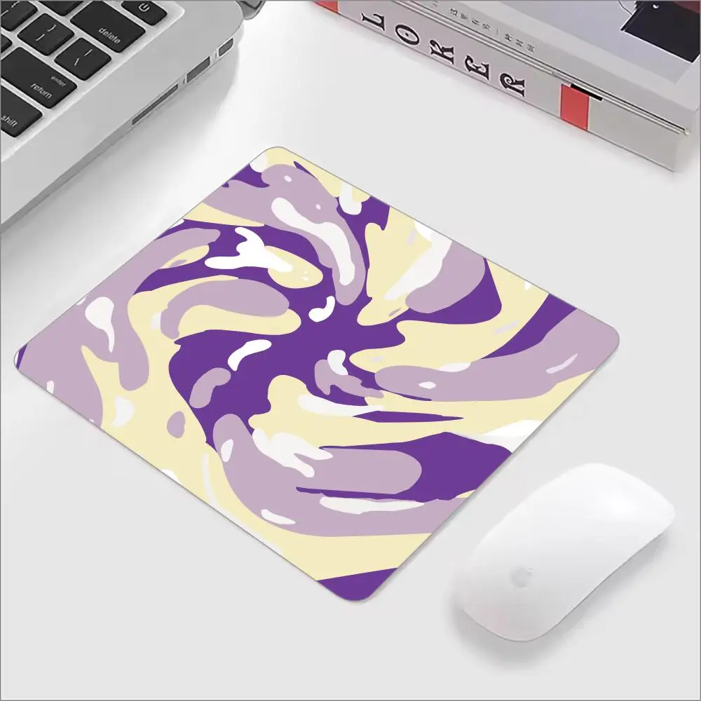 Fluid Mouse Pad Multiple Sizes Large Square Computer Office Game Table Mats Rubber Anti-slip Mousepads Small Decor Desk Pads