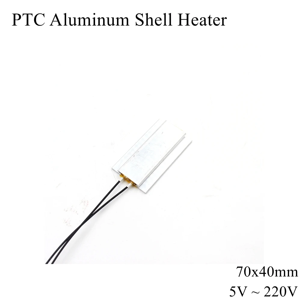 PTC Aluminum Heater Electric Air Heating Element Hair Dryer Curler Constant Insulated Thermistor Egg Incubator Dehumidification